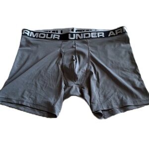 Under Armour Men's Charcoal Boxer Briefs